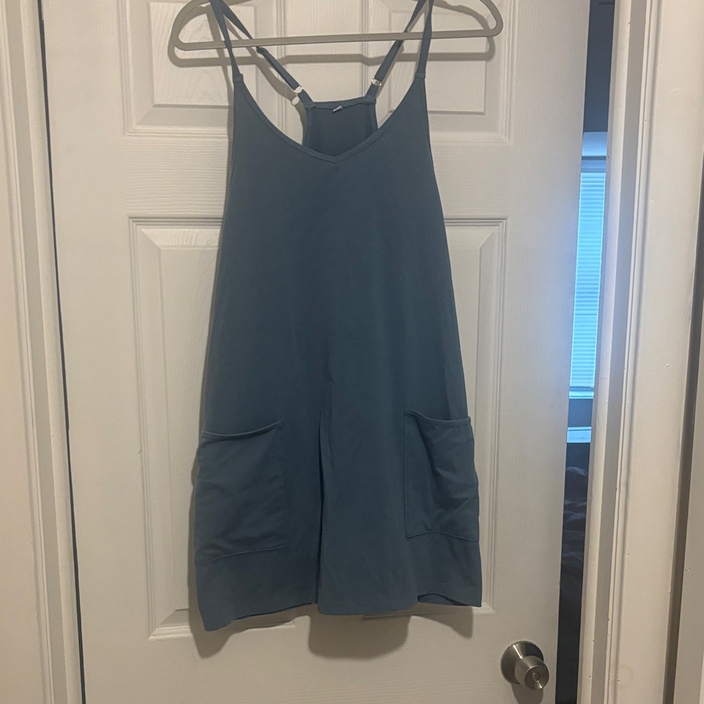 Source Unknown Blue Mini Dress